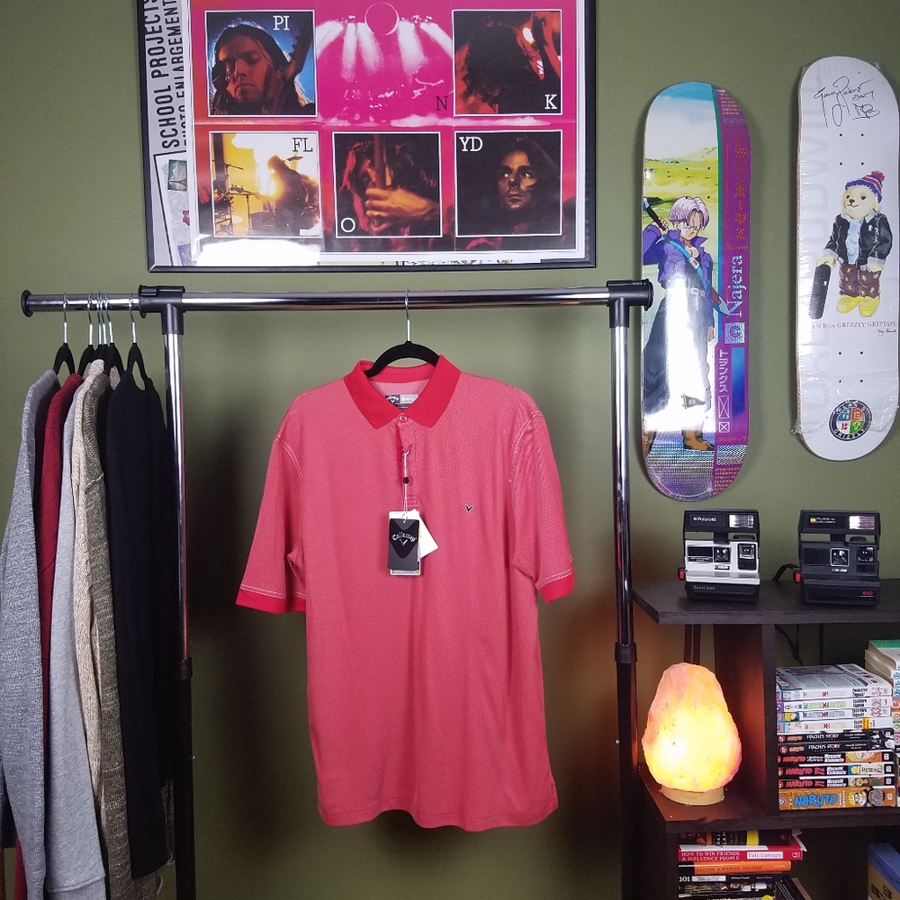 Men's Callaway Opti Dri Performance Golf Polo